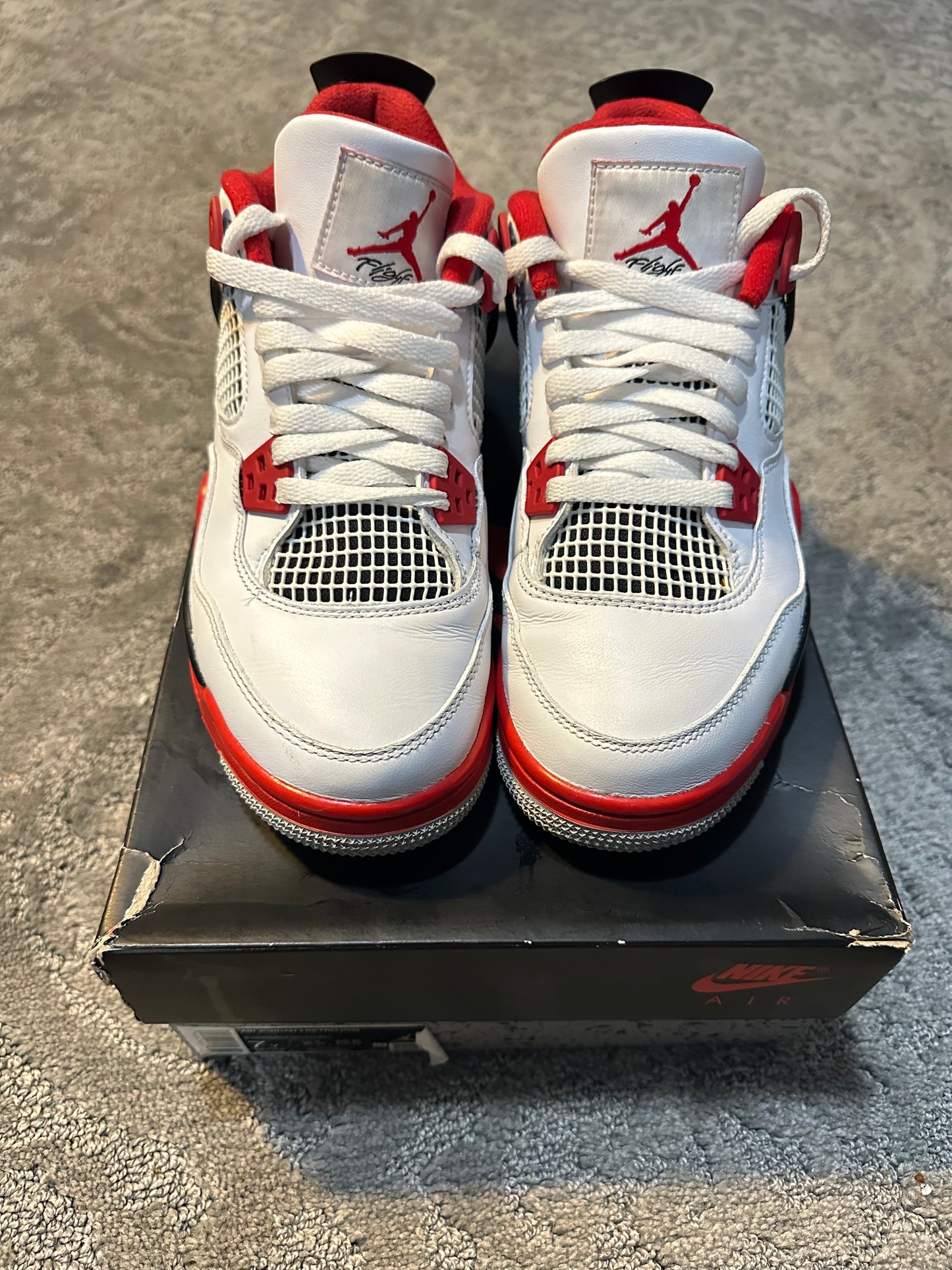 (Grade School) Air Jordan 4 Retro Fire Red “2020”