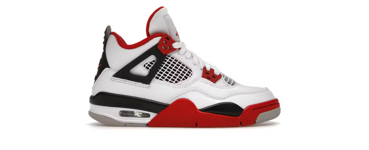 (Grade School) Air Jordan 4 Retro Fire Red “2020”