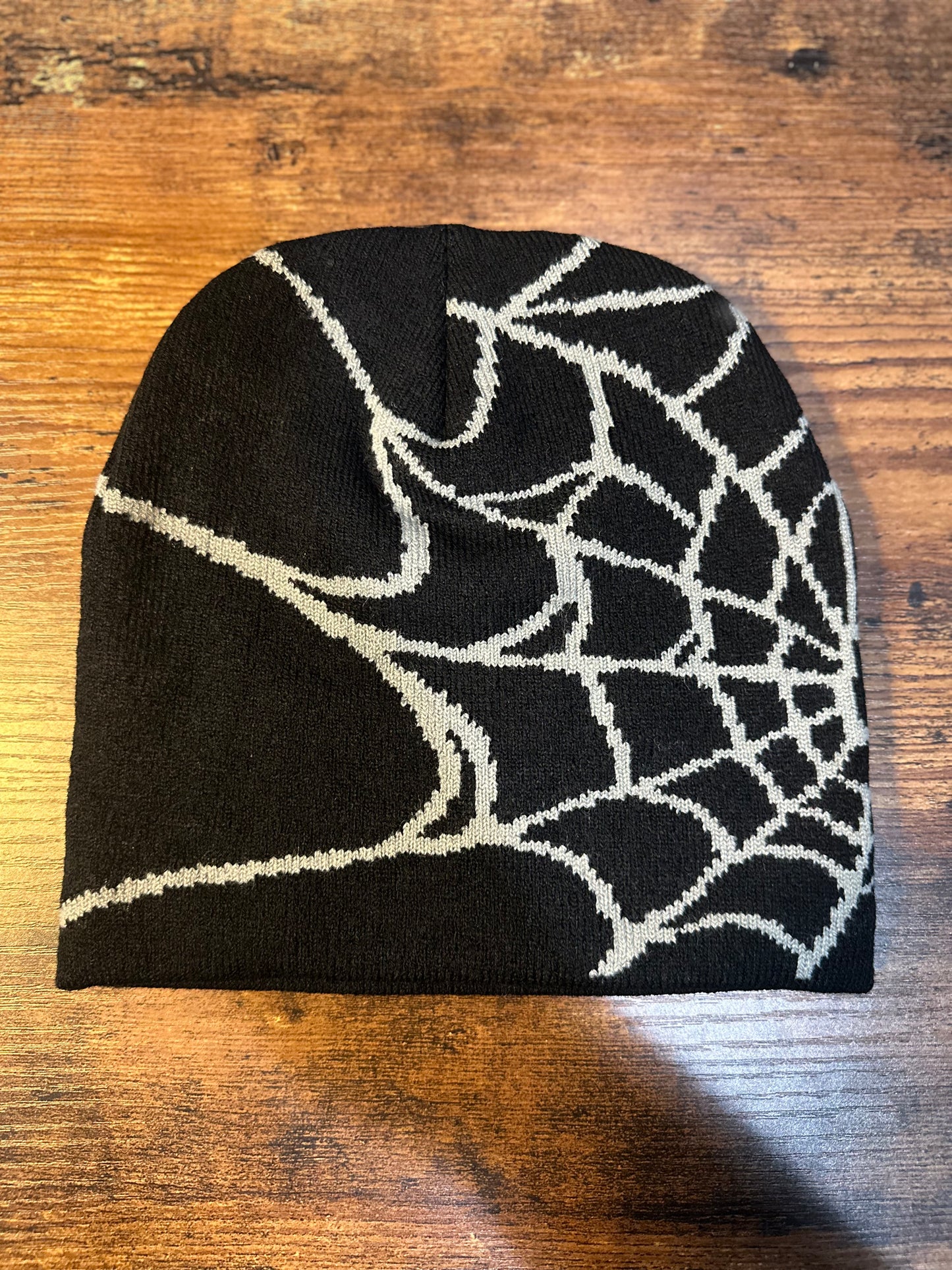 Spider Web Bennie Black and Grey